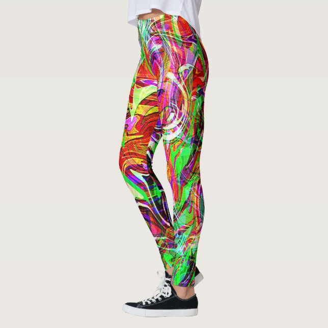 Twisted&Flowing..... Leggings (Left)