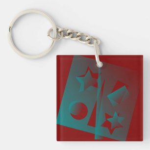 twisted geometry key ring