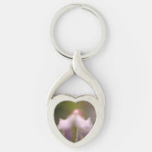 Twisted Heart Metal Keychain