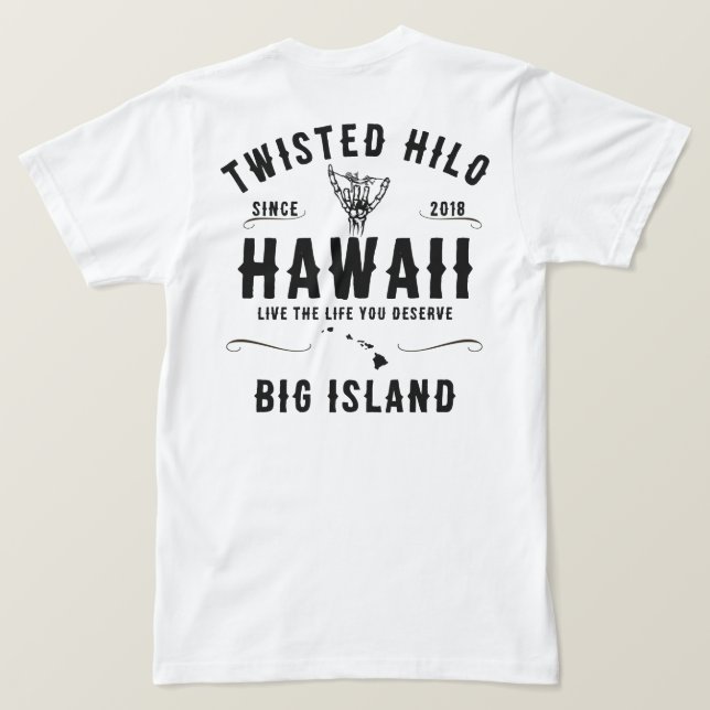 TWISTED HILO TSHIRT (Design Back)