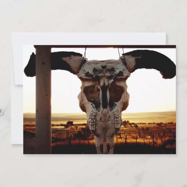 Twisted Horns Invitation (Front)