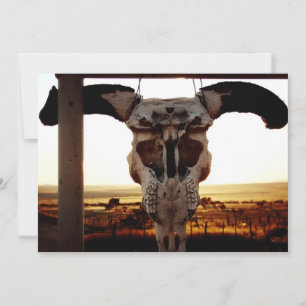 Twisted Horns Invitation