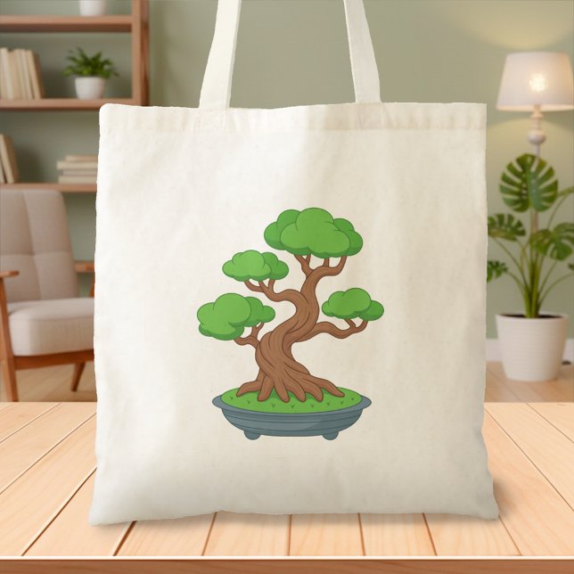 Twisted Japanese Bonsai Tree Tote Bag (Creator Uploaded)