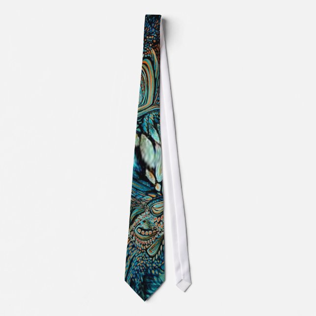 Twisted Peacock Tie (Front)