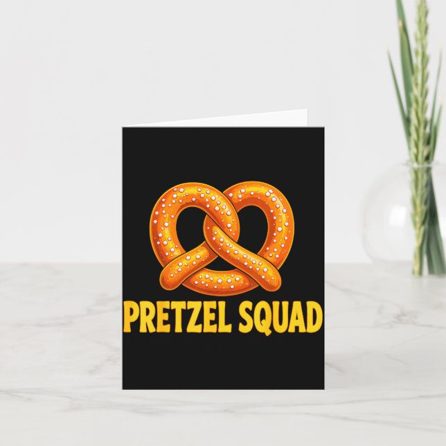 Twisted pretzel lover squad  card (Front)