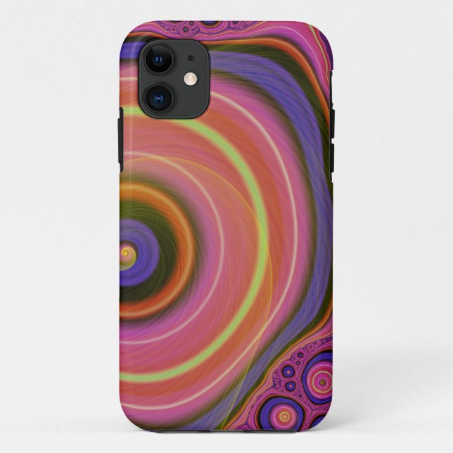 twisted rainbow fractal iphone Case-Mate iPhone case (Back)