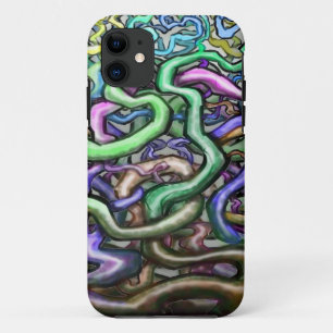 Twisted Rainbow Vines iPhone 11 Case