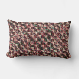 Twisted redish chess exposed to destructive mosaic lumbar cushion