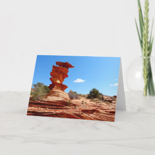Twisted Rock Greeting Card