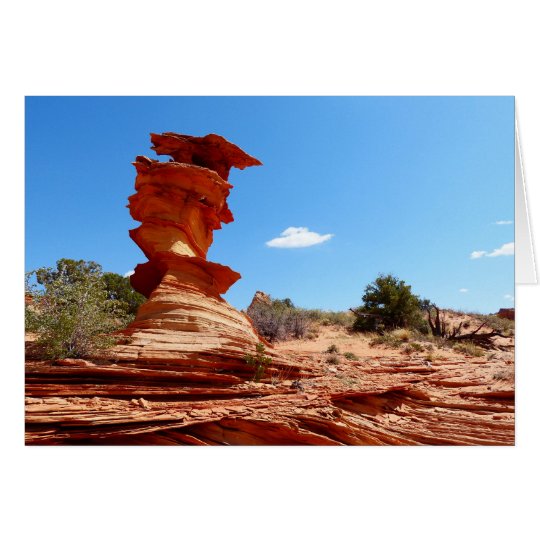 Twisted Rock Greeting Card