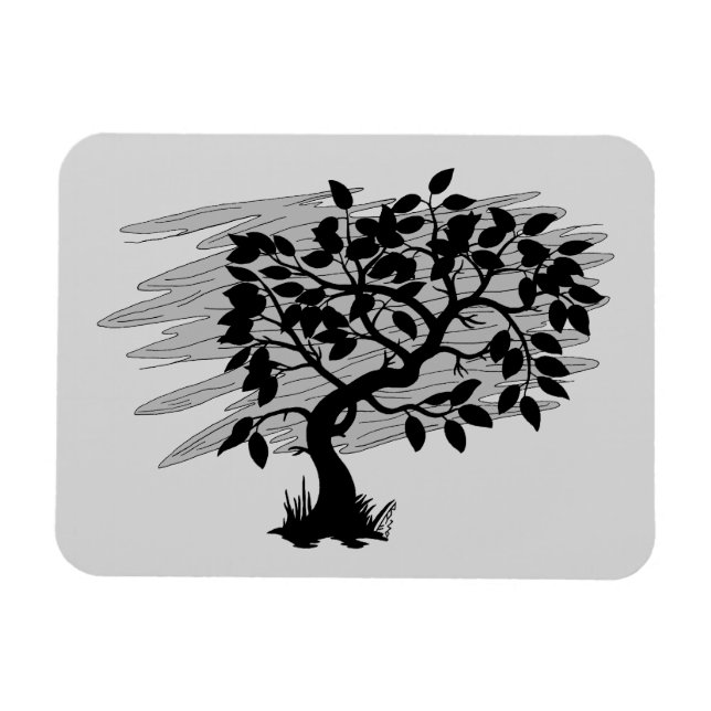 Twisted Sapling Magnet (Horizontal)
