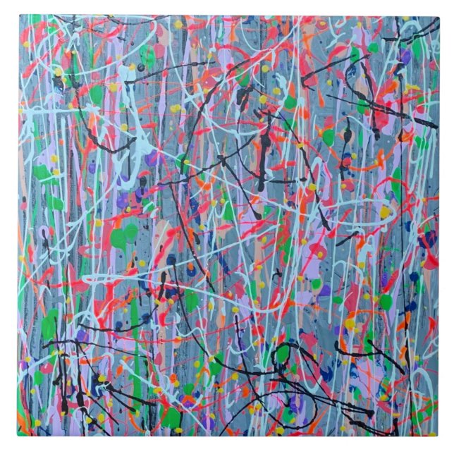 Twisted Sister 6 x 6 Ceramic Tile (Front)