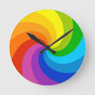 Twisted Spectrum Round Clock