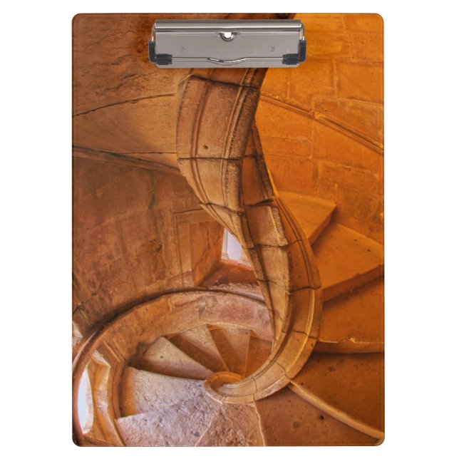Twisted Spiral Staircase, Portugal Clipboard (Front)