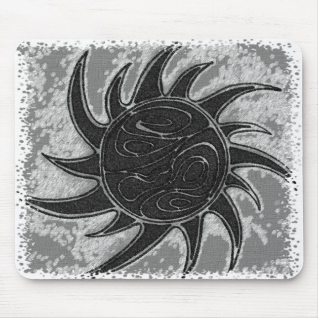 twisted sun Mousepad (Front)
