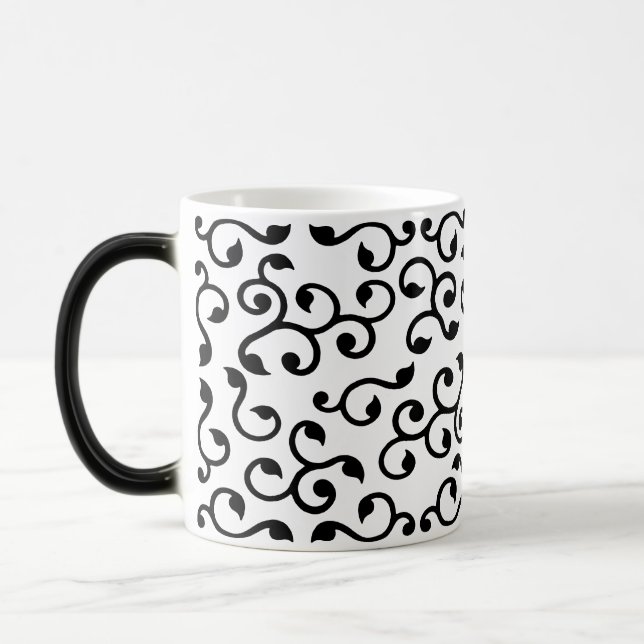 Twisted tree trunks design magic mug (Left)