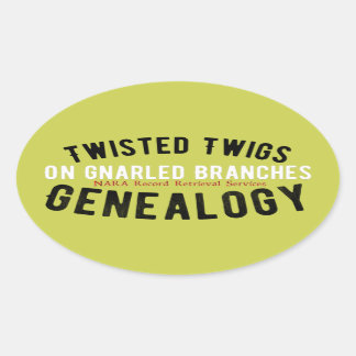 Twisted Twigs Genealogy Stickers