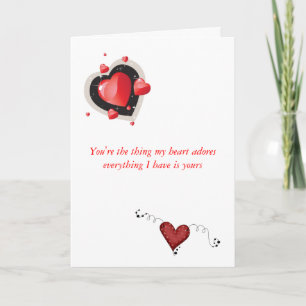 Twisted Valentine Holiday Card