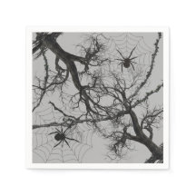 Twisted Vines and Spider Halloween 