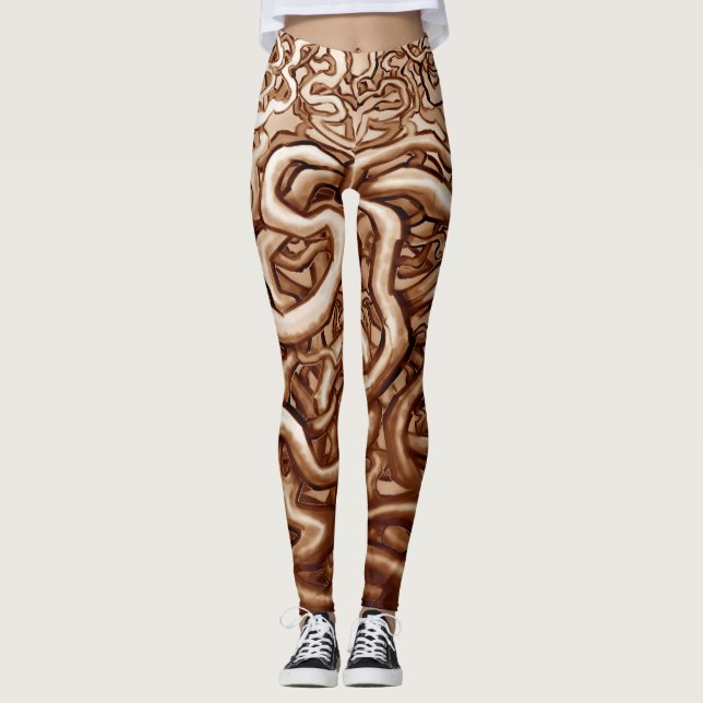 Twisted Vines Leggings (Front)
