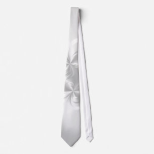 Twisted White Pearl Tie