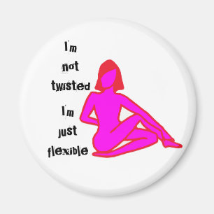 Twisted - Yoga Magnet