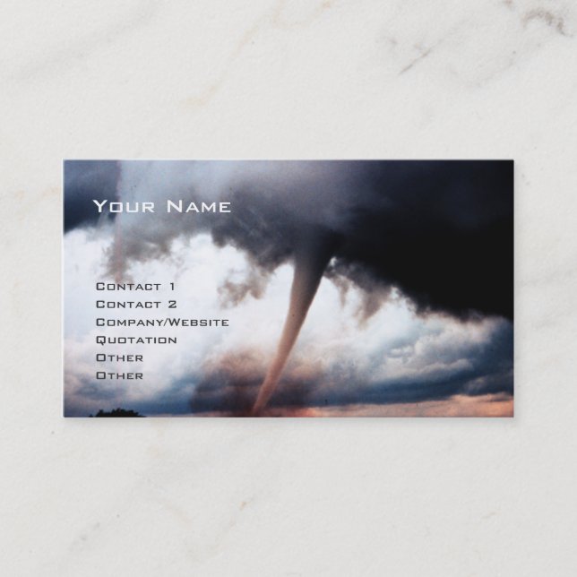 Twister Business Card (Front)