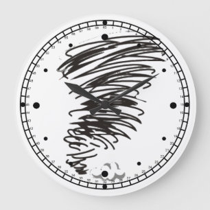 Twister Large Clock