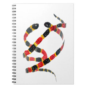 Twisting Snake Art Notebook