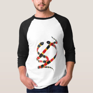 Twisting Snake Art T-Shirt
