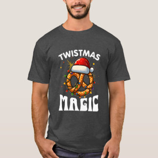 Twistmas magic Christmas special pretzel friend T-Shirt