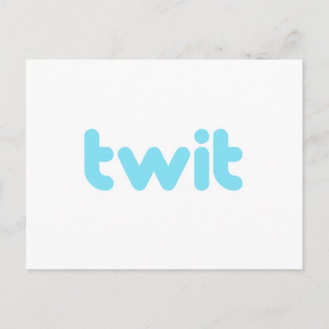 twit postcard (Front)
