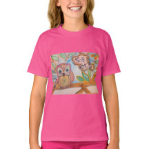 Twit Twoo, Girls Owl T-shirt