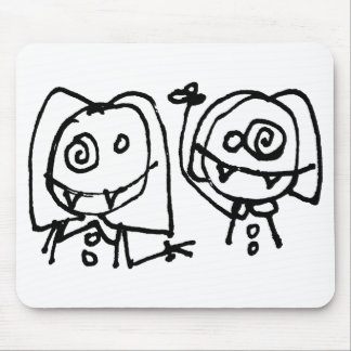 Twitarded Just Heads Mousepad