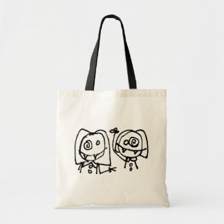 Twitarded Just Heads Tote Bag