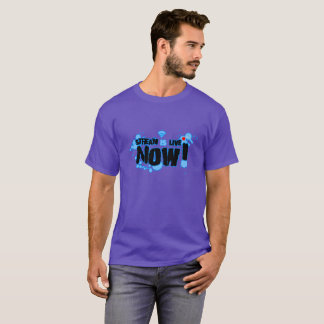 Twitch Stream Basic Dark T-Shirt, Black T-Shirt