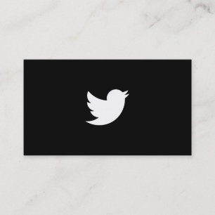 twitter followers business card