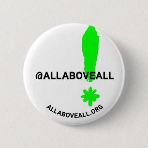 Twitter handle / Exclamation 6 Cm Round Badge