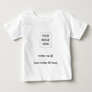 twitter me @ (your twitter ID here) The MUSEUM Baby T-Shirt