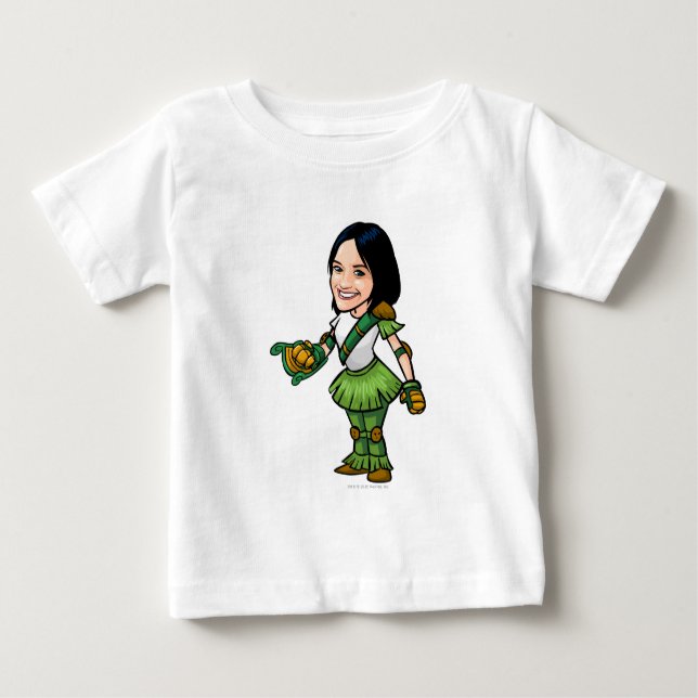 Twitterpate Mystery Island Staff Player Baby T-Shirt (Front)