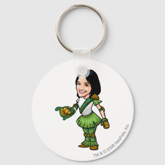Twitterpate Mystery Island Staff Player Key Ring