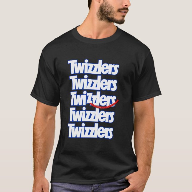 Twizzlers Multi-Title Iconic Official T-Shirt (Front)