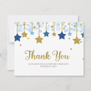 Twnikle Twinkle Little Star Thank You Card