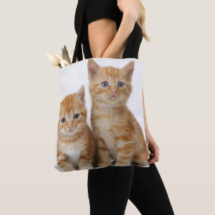 Two Adorable Kittens Tote Bag