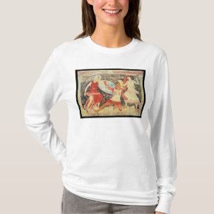 Two Amazons in combat with a Greek T-Shirt