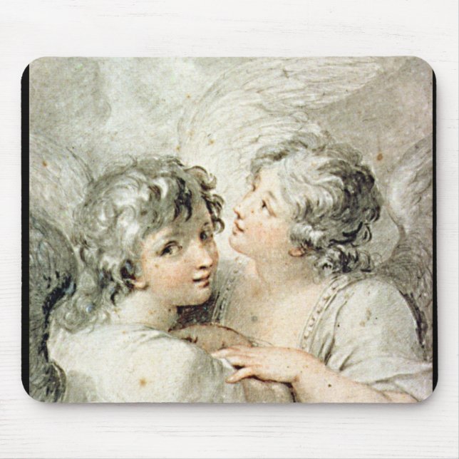Two angels, 18th century mouse pad (Front)