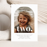Two Arched Photo Birthday