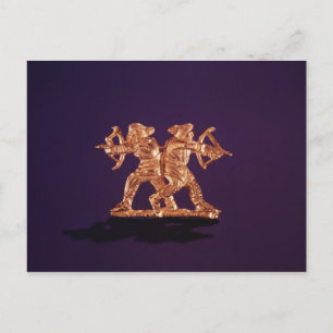 Two archers postcard