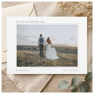 Two Are Better Than One Personalised Couple Photo