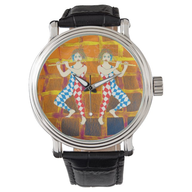 Two artists watch (Front)